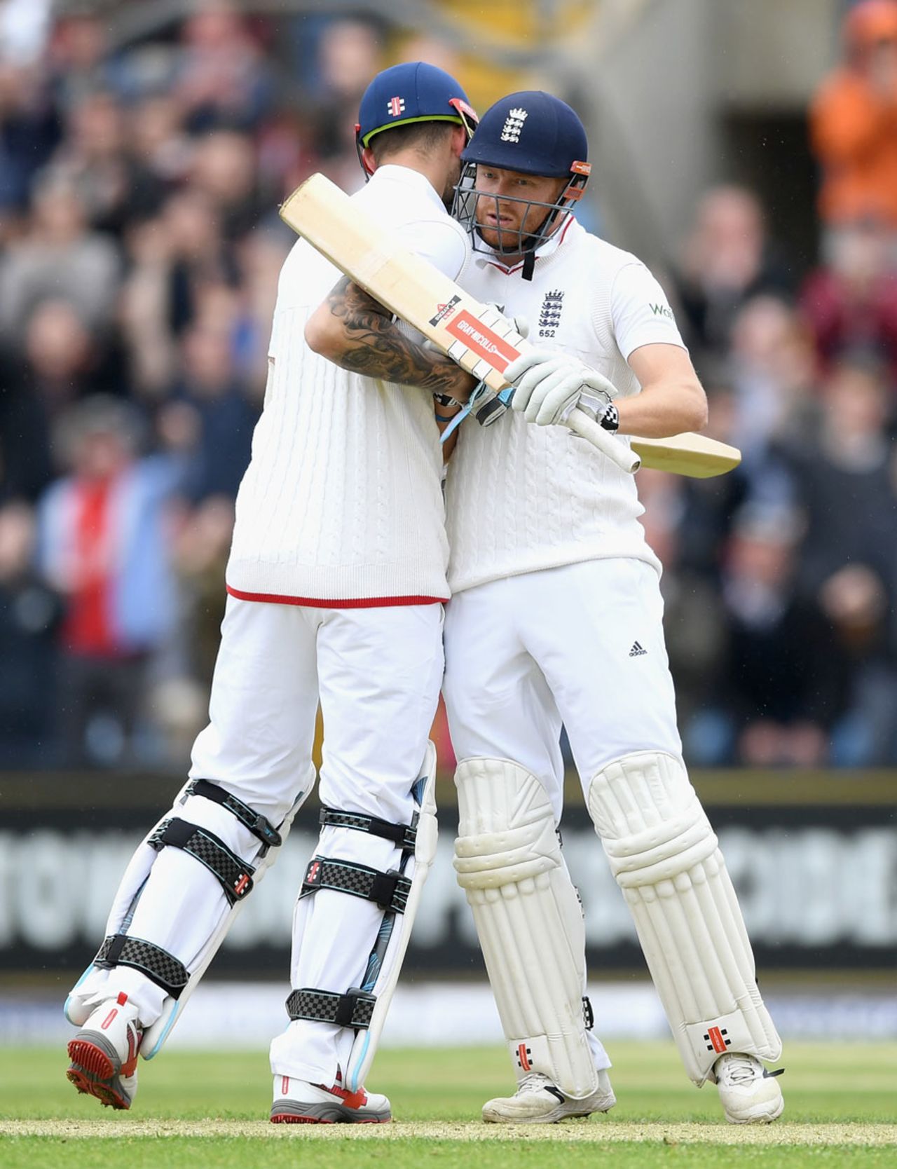 The partnership between Alex Hales and Jonny Bairstow dug their side out of trouble, England v Sri Lanka, 1st Test, Headingley, 1st day, May 19, 2016