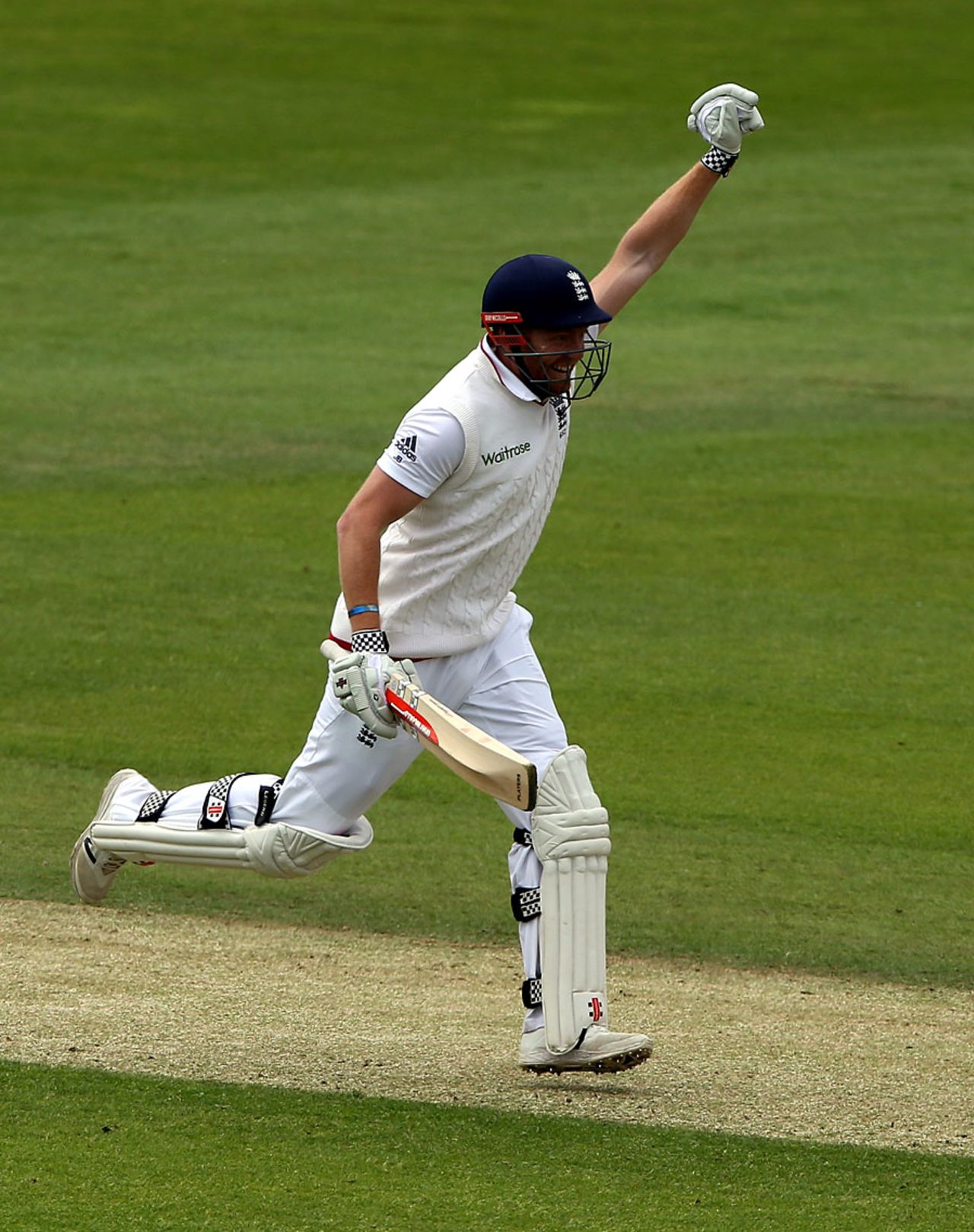 Jonny Bairstow runs through to complete his century, England v Sri Lanka, 1st Test, Headingley, 2nd day, May 20, 2016