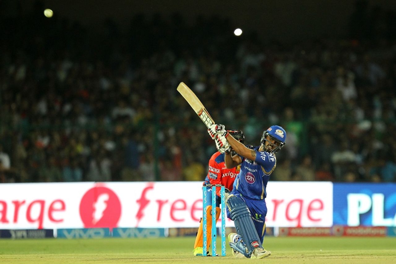 Nitish Rana struck 70 off 36 balls, Gujarat Lions v Mumbai Indians, IPL 2016, Kanpur, May 21, 2016