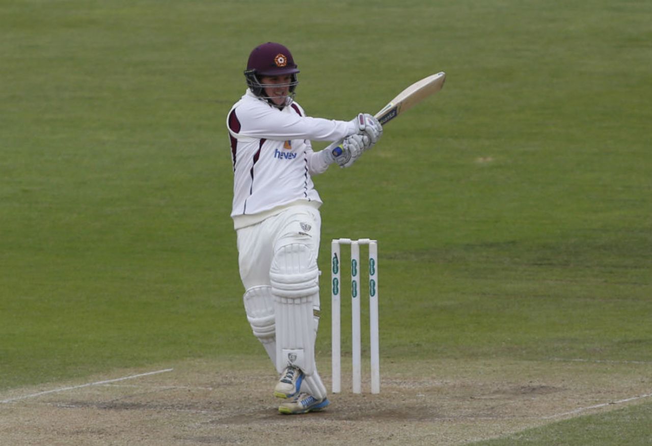 Rob Newton's century led Northamptonshire's rearguard, Gloucestershire v Northamptonshire, County Championship, Division Two, Bristol, May 25, 2016