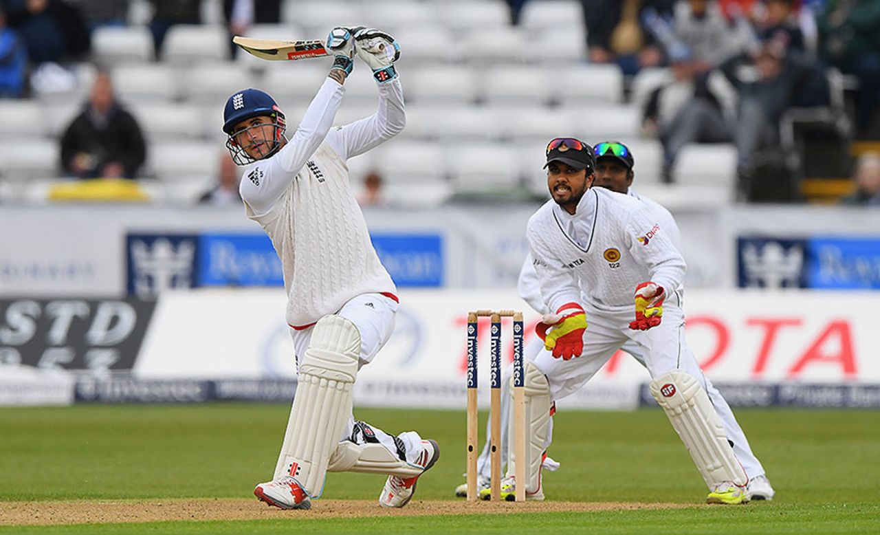 Alex Hales played fluently for his second half-century in as many innings, England v Sri Lanka, 2nd Test, Chester-le-Street, 1st day, May 27, 2016