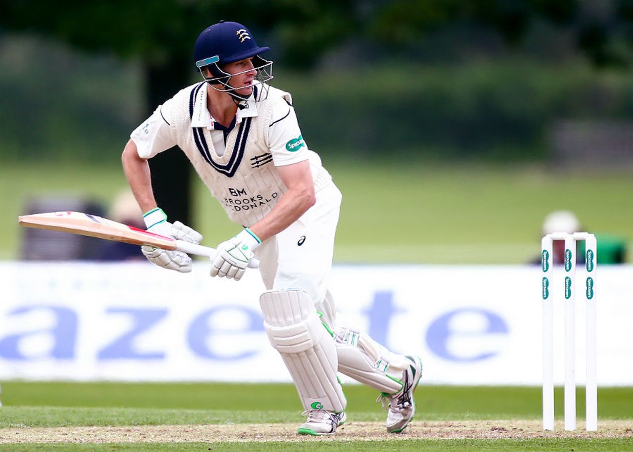 Adam Voges started well against Hampshire, Middlesex v Hampshire, County Championship, Division One, Merchant Taylors' School, 1st day, May 29, 2016