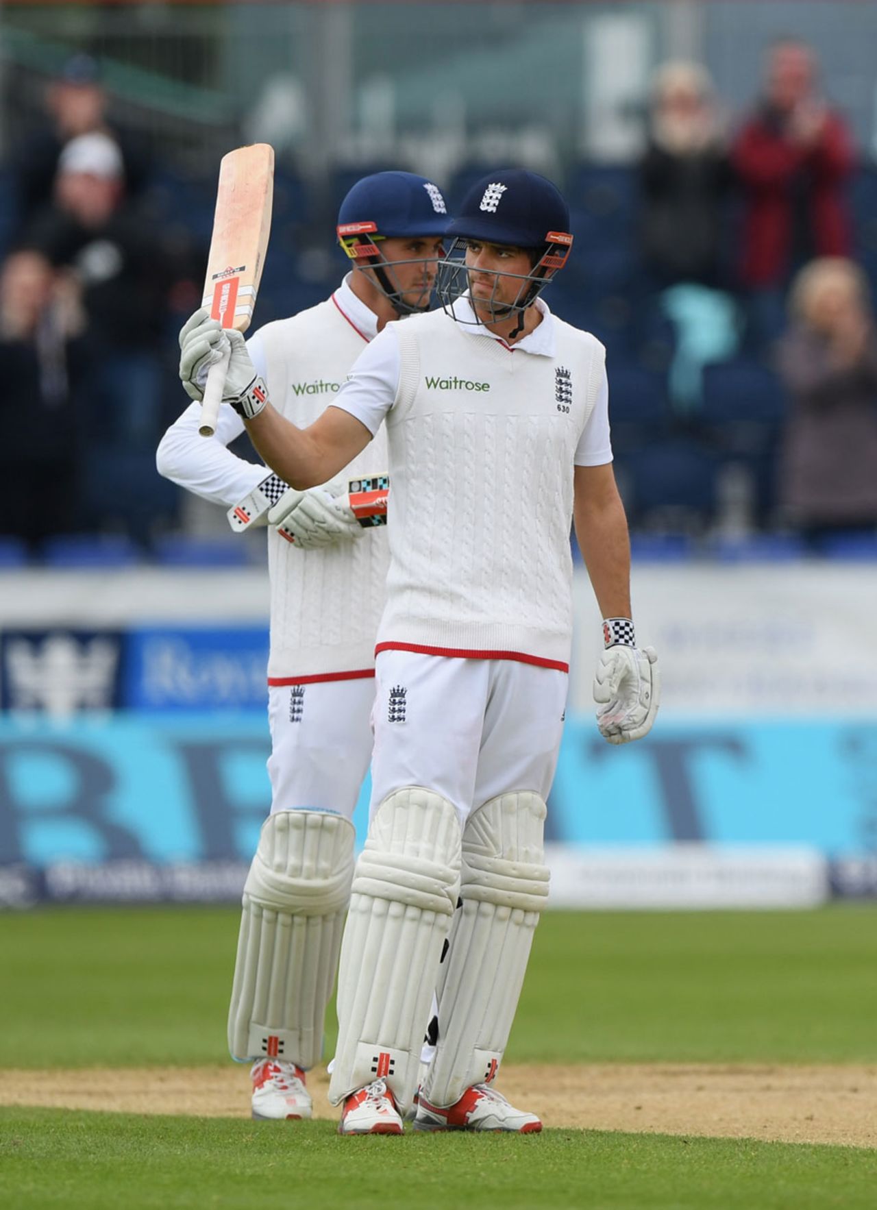 Alastair Cook reached 10,000 Test runs early in England's run-chase, England v Sri Lanka, 2nd Test, Chester-le-Street, 4th day, May 30, 2016