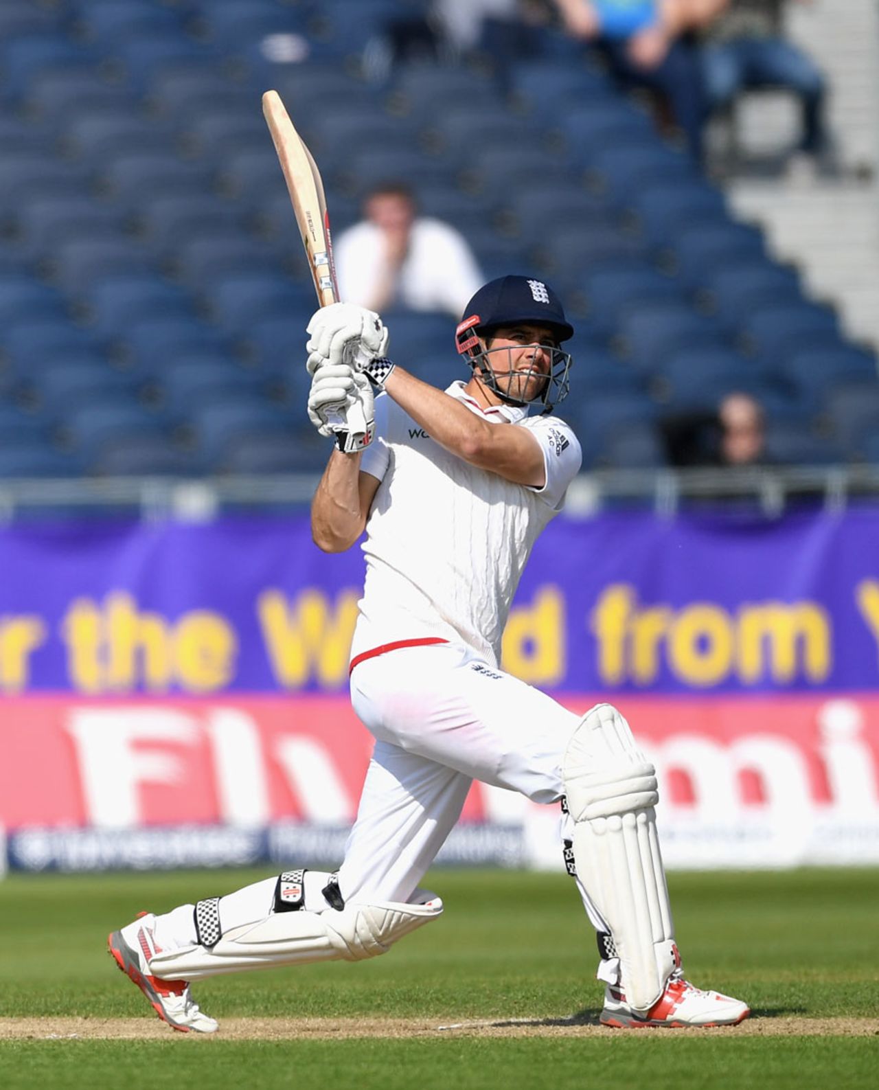 Alastair Cook finished unbeaten on 47, England v Sri Lanka, 2nd Test, Chester-le-Street, 4th day, May 30, 2016