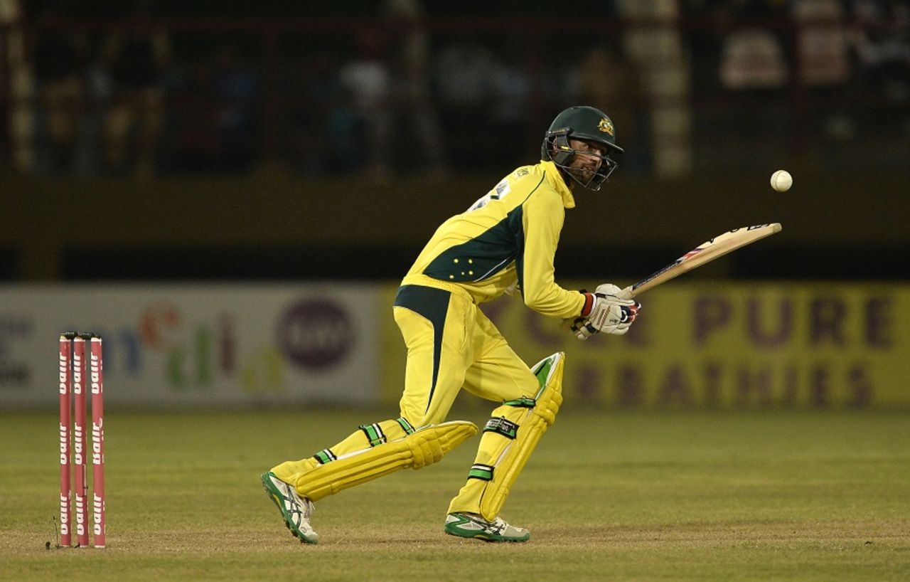 Nathan Lyon offered brief resistance, Australia v South Africa, 3rd match, ODI tri-series, Providence, June 7, 2016