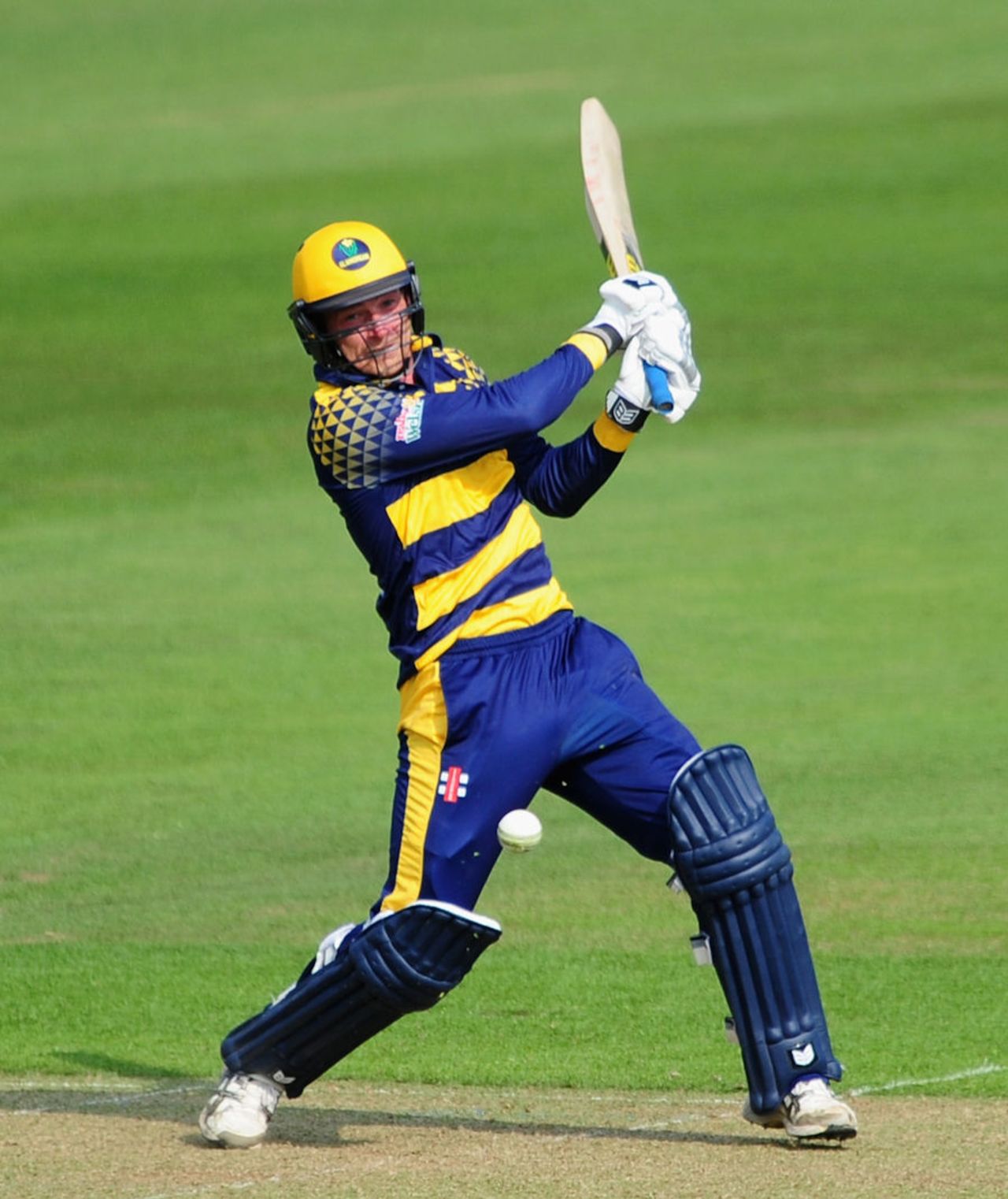 Graham Wagg hits out for Glamorgan, Glamorgan v Gloucestershire, Royal London One-Day Cup, Cardiff, June 6, 2016