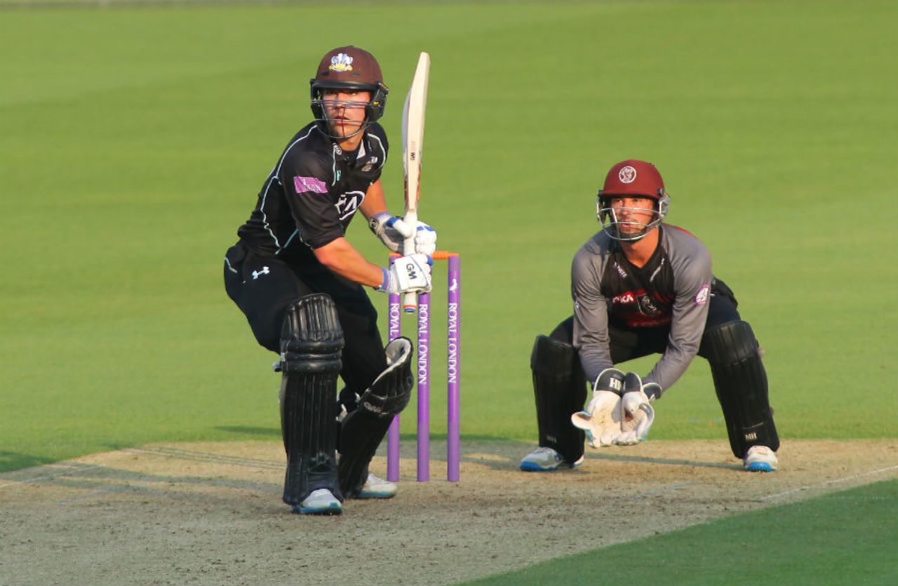 A Rory Burns half-century couldn't prevent Surrey's defeat, Surrey v Somerset, Royal London Cup, Kia Oval, June 8, 2016