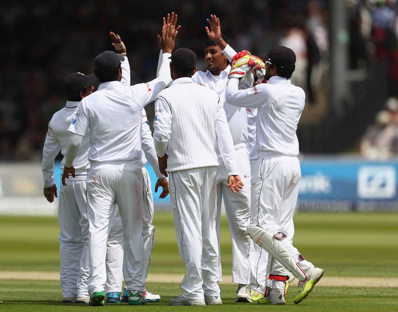 Suranga Lakmal picked up the wicket of Stuart Broad, England v Sri Lanka, 3rd Investec Test, Lord's, 2nd day, June 10, 2016