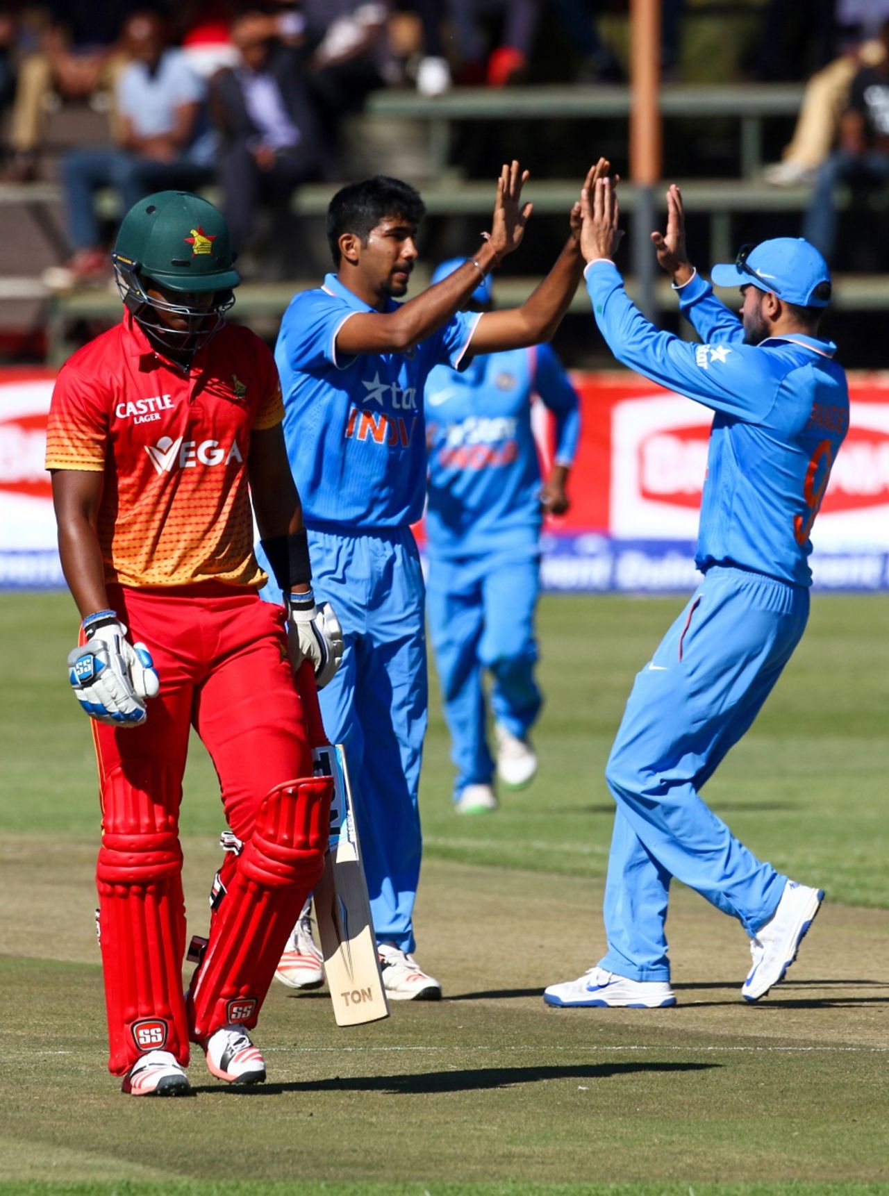 Jasprit Bumrah generated appreciable extra bounce to trouble the hosts, Zimbabwe v India, 1st ODI, Harare, June 11, 2016
