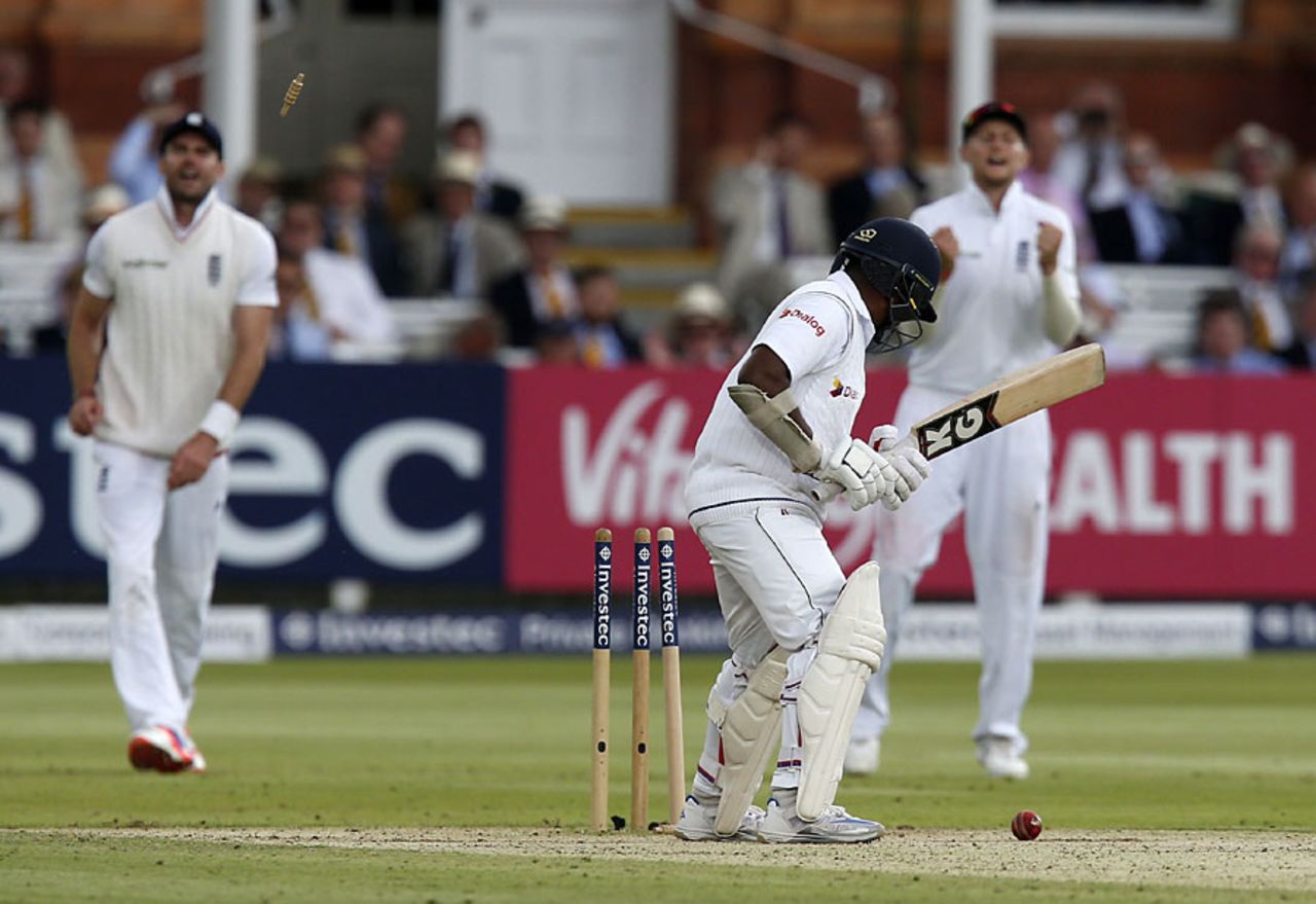 Rangana Herath dragged on against Stuart Broad, England v Sri Lanka, 3rd Investec Test, Lord's, 3rd day, June 11, 2016
