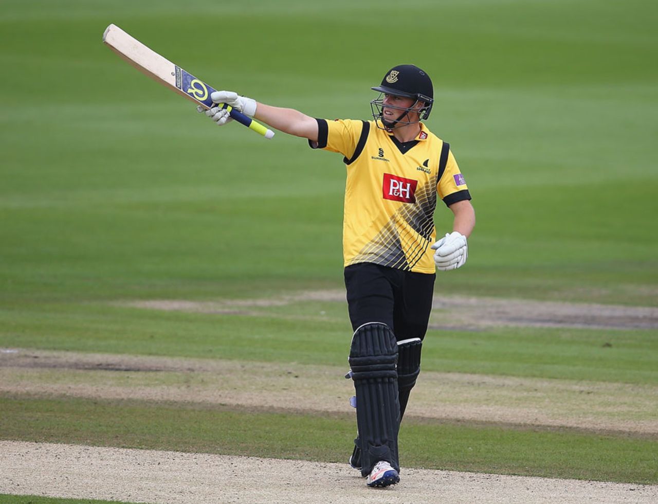 Philip Salt made 81 in his second List A appearance, Sussex v Middlesex, Royal London Cup, South Group, Hove, June 12, 2016