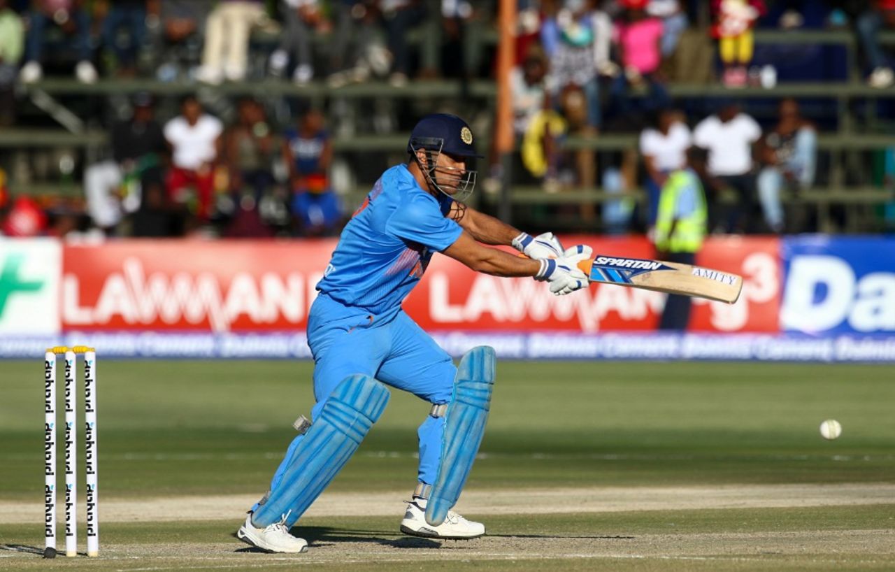 MS Dhoni failed to take India across the line, Zimbabwe v India, 1st T20I, Harare, June 18, 2016