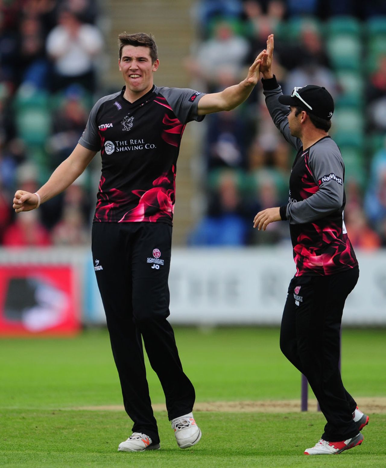 Jamie Overton was among the wickets, Somerset v Hampshire, NatWest T20 Blast, South Group, June 19, 2016