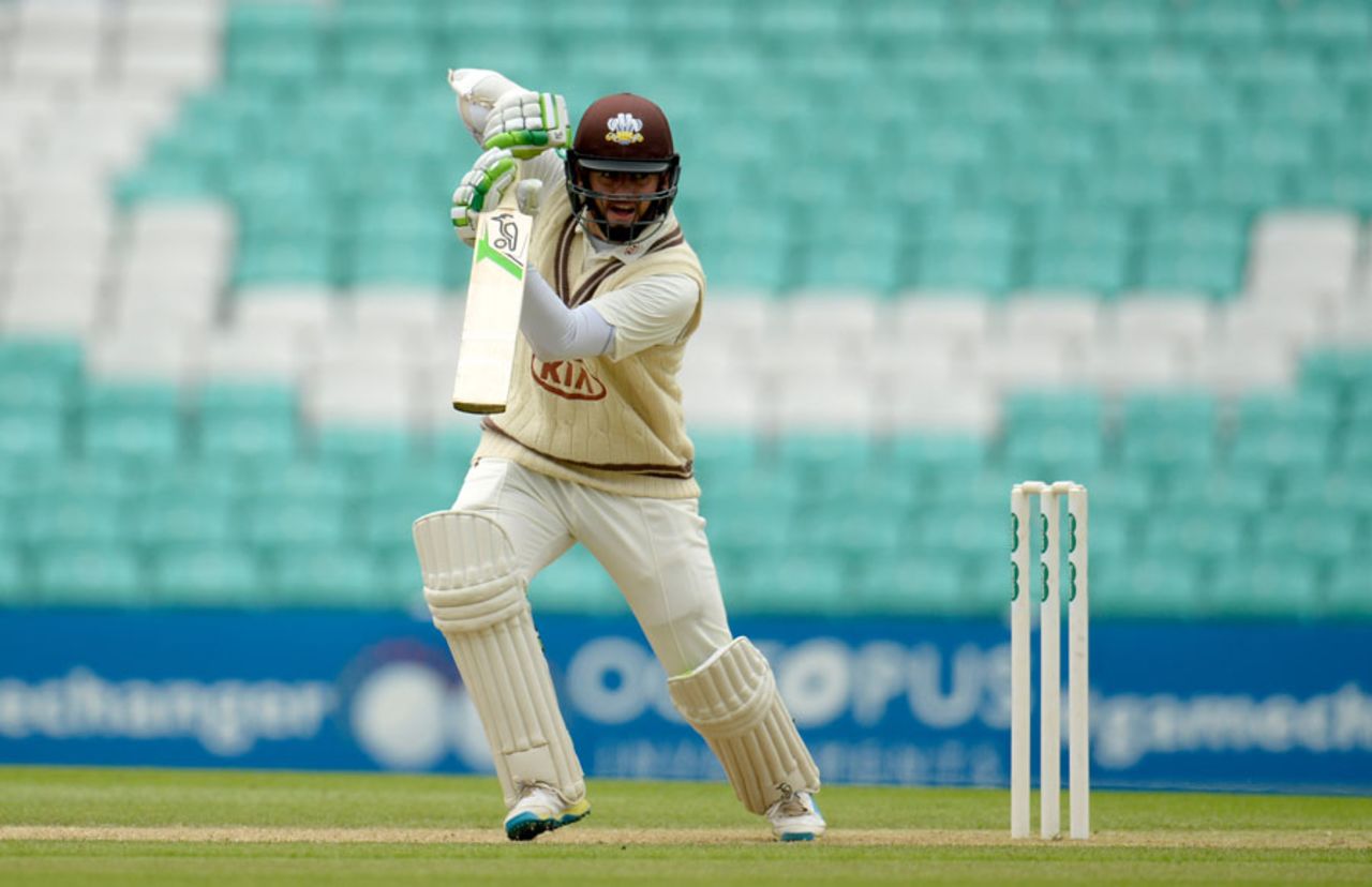 Steven Davies struck a valuable 82, Surrey v Nottinghamshire, County Championship, Division One, The Oval, 1st day, June 19, 2016