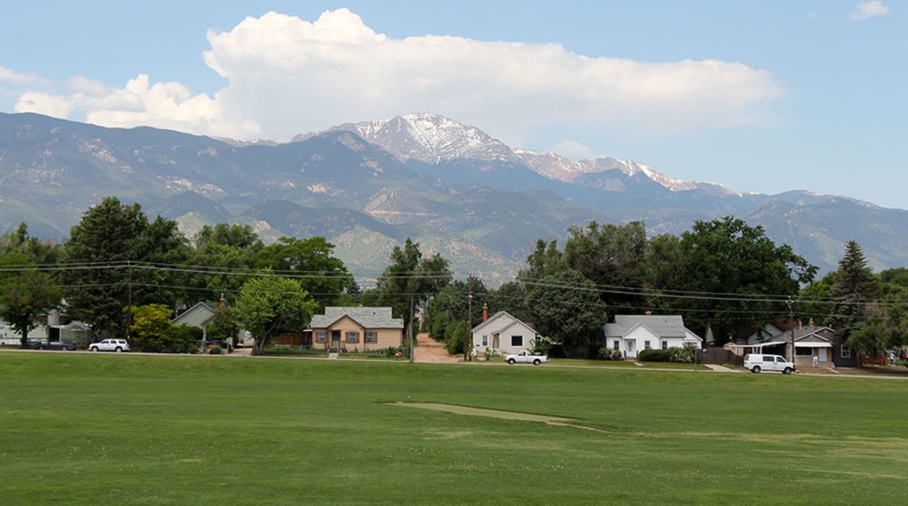 Memorial Park currently has the the only cricket field in Colorado Springs, Colorado Springs, June 8, 2016