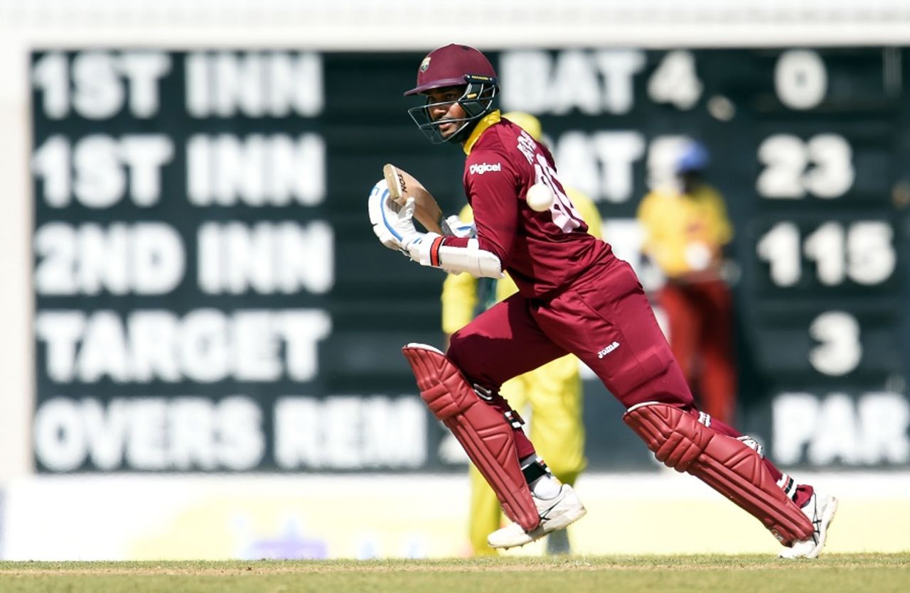 Denesh Ramdin played a steady hand, West Indies v Australia, 8th match, ODI tri-series, Barbados