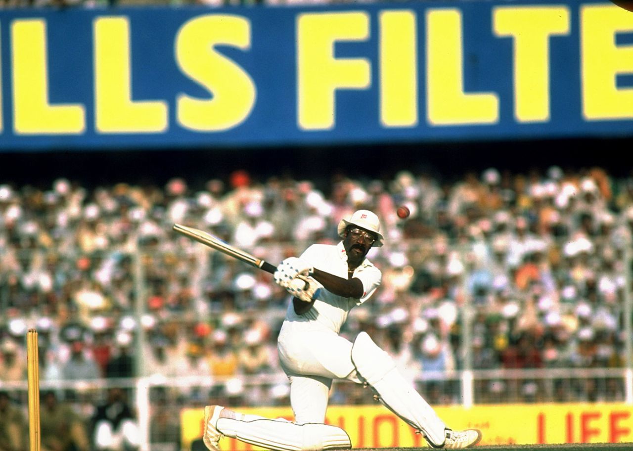 Clive Lloyd made an unbeaten 161, India v West Indies, 5th Test, Calcutta, December 12, 1983