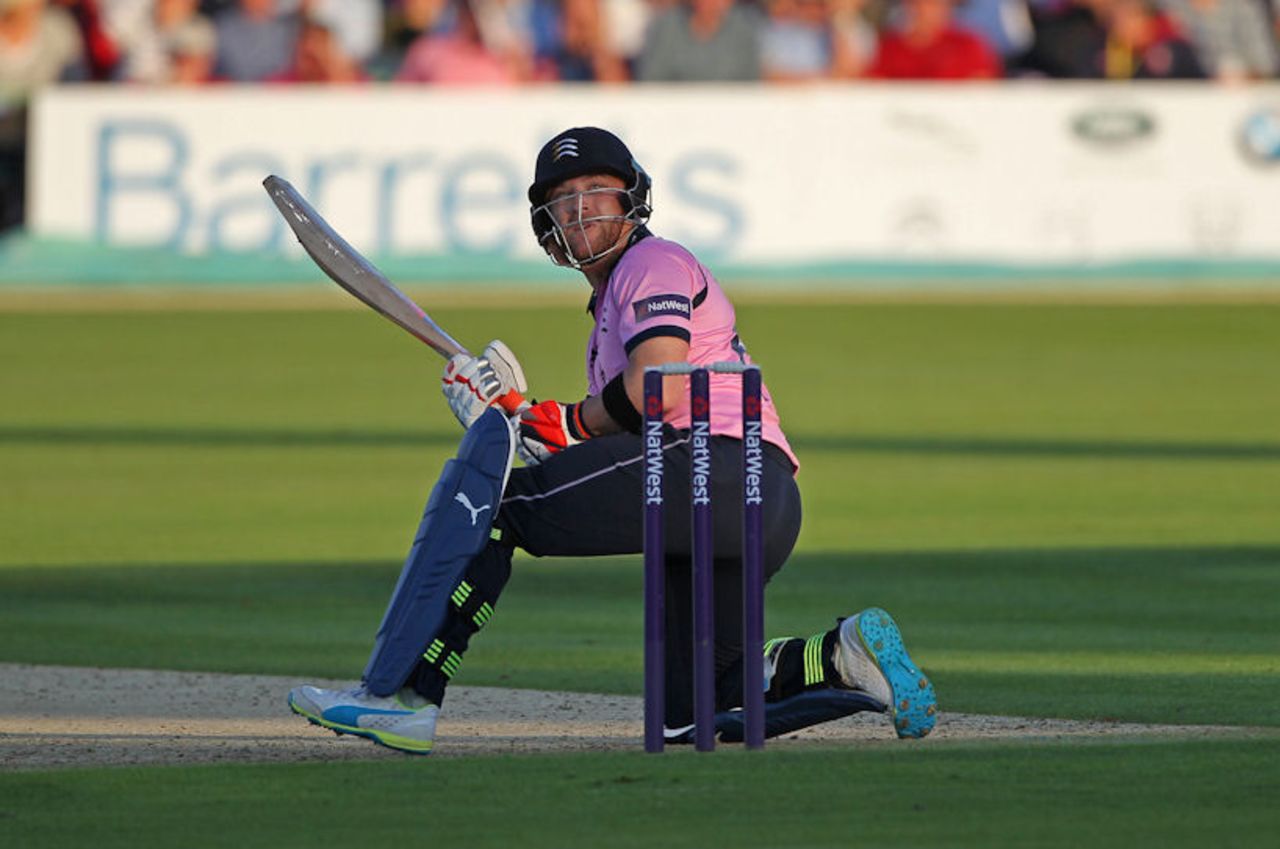 Brendon McCullum was too hot for Kent's attack, Kent v Middlesex, NatWest Blast, Canterbury, June 24, 2016