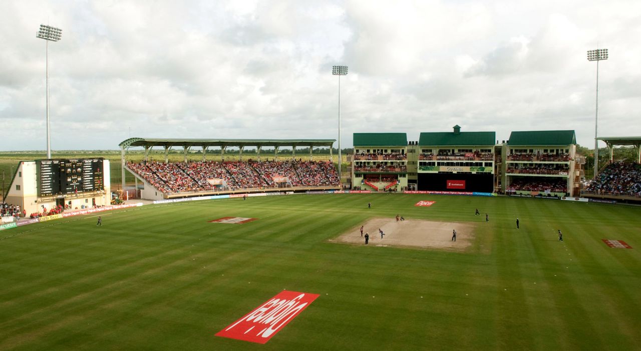 A general view of the Providence Stadium in Guyana, West Indies v England, 1st ODI, Providence, March 20, 2009