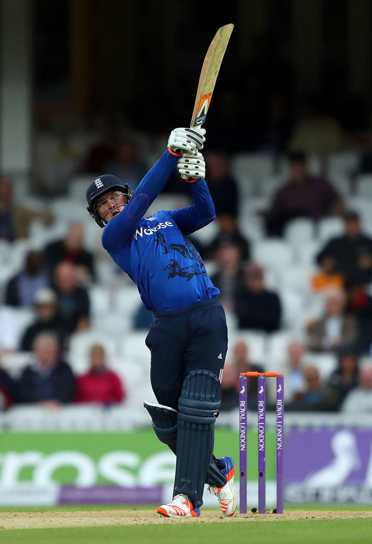 Jason Roy peppered the straight boundaries, England v Sri Lanka, 4th ODI, The Oval, June 29, 2016