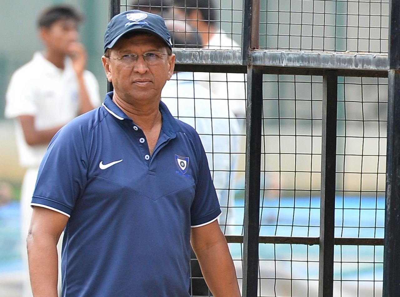Former India wicketkeeper Kiran More at the Indian team's training camp at the NCA, Bangalore, June 30, 2016