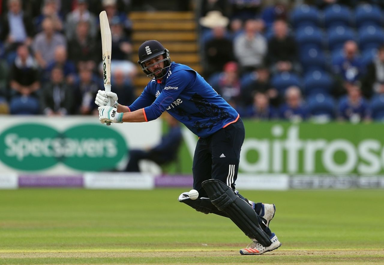 James Vince targets the leg side, England v Sri Lanka, 5th ODI, Cardiff, July 2, 2016