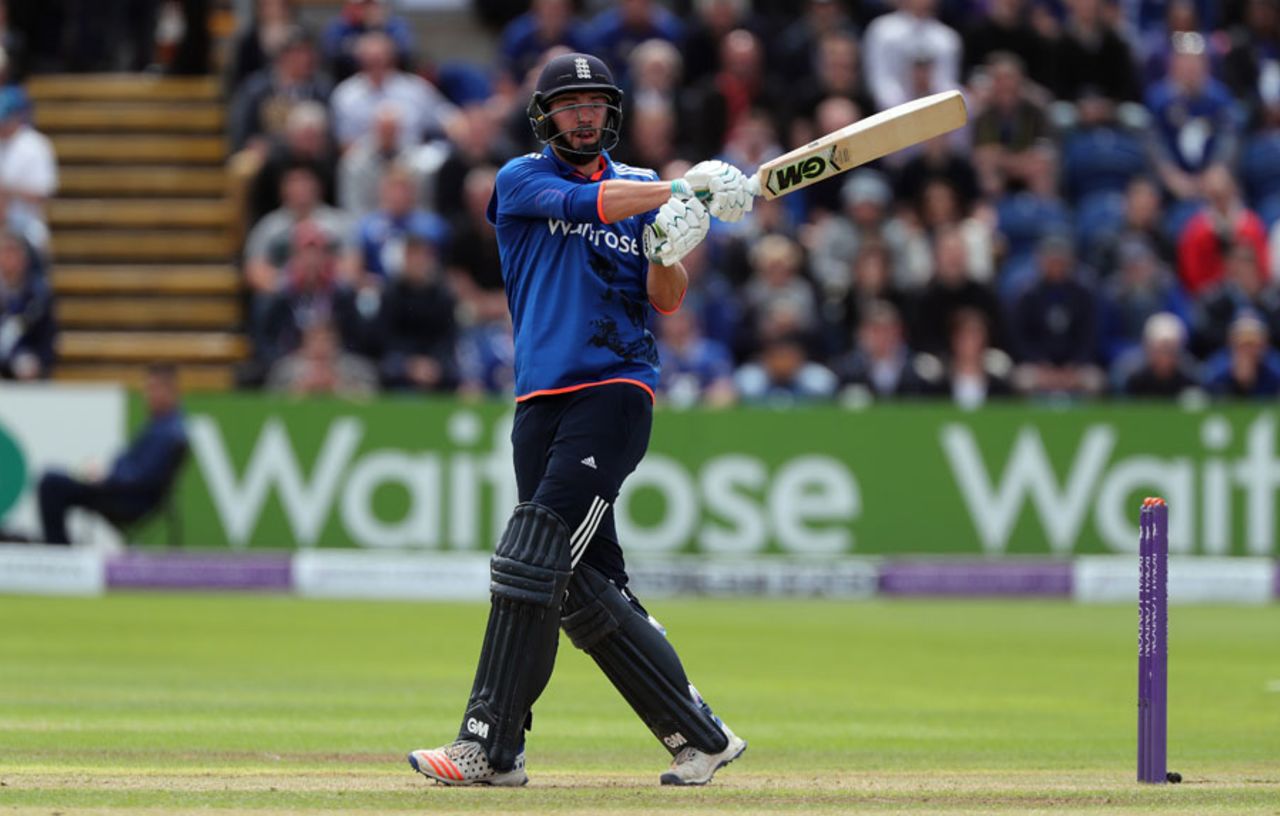 James Vince marked his maiden ODI innings with a half-century, England v Sri Lanka, 5th ODI, Cardiff, July 2, 2016