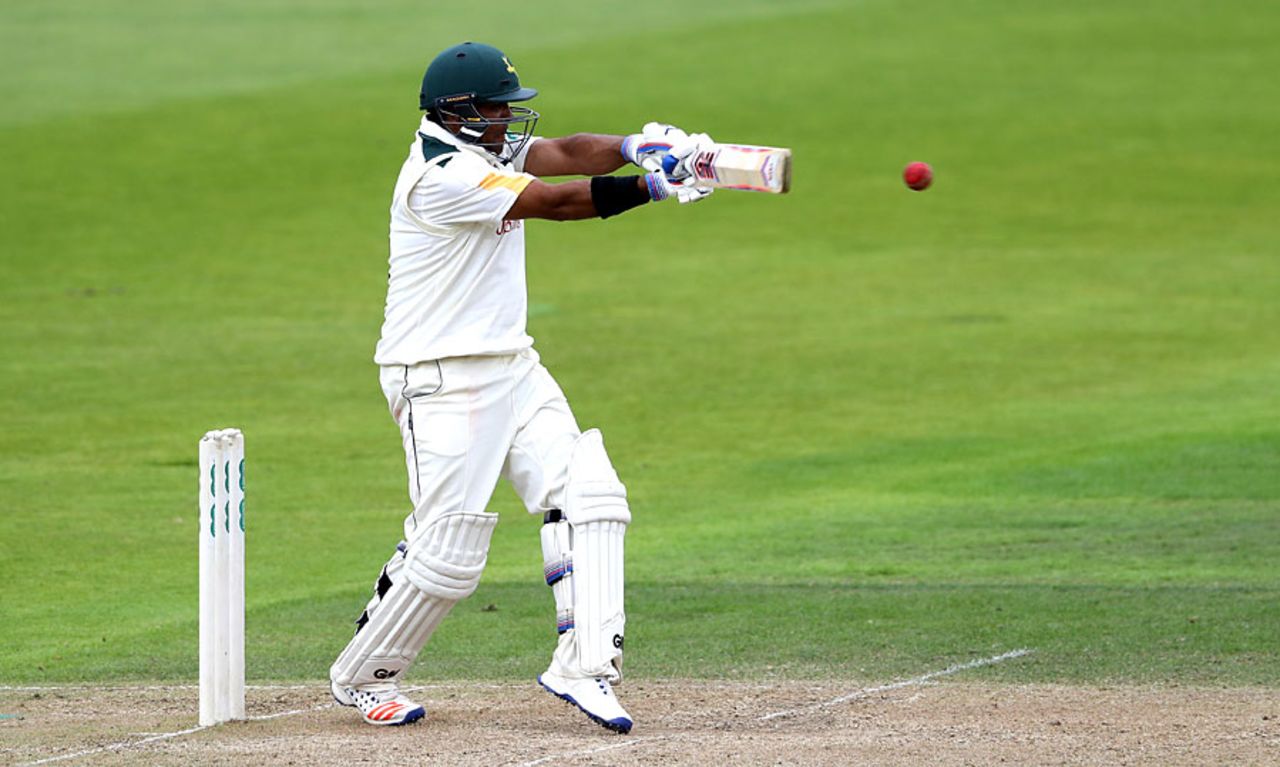 Samit Patel helped Nottinghamshire to a lead, Nottinghamshire v Lancashire, County Championship, Division One, Trent Bridge, 2nd day, July 4, 2016