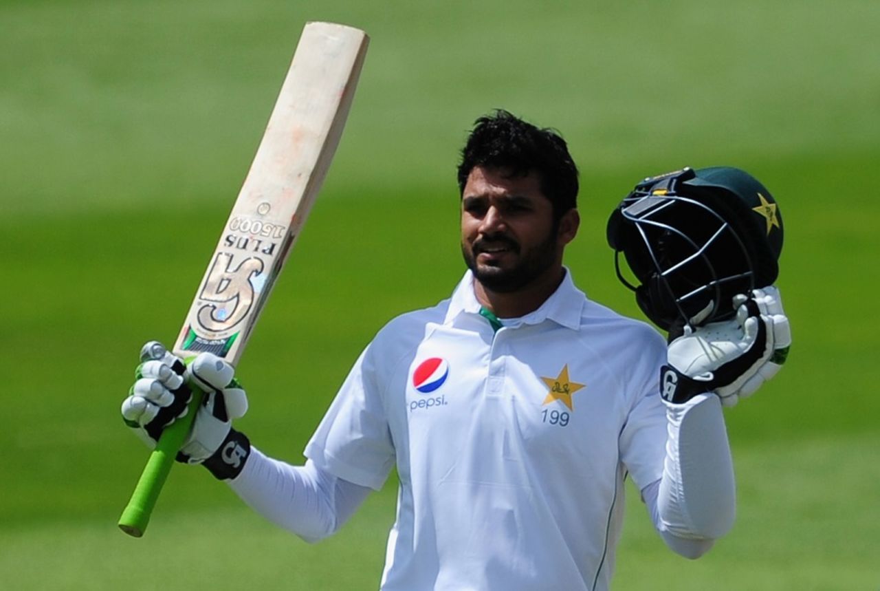 Azhar Ali tuned up with a century,  Somerset v Pakistanis, Taunton, 3rd day, July 5, 2016