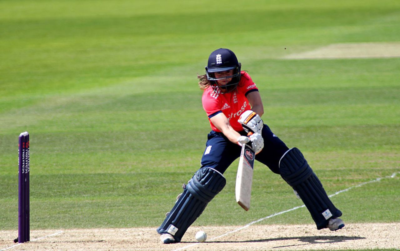 Fran Wilson top-scored for England with 43, England Women v Pakistan Women, 2nd T20I, Southampton, July 5, 2016