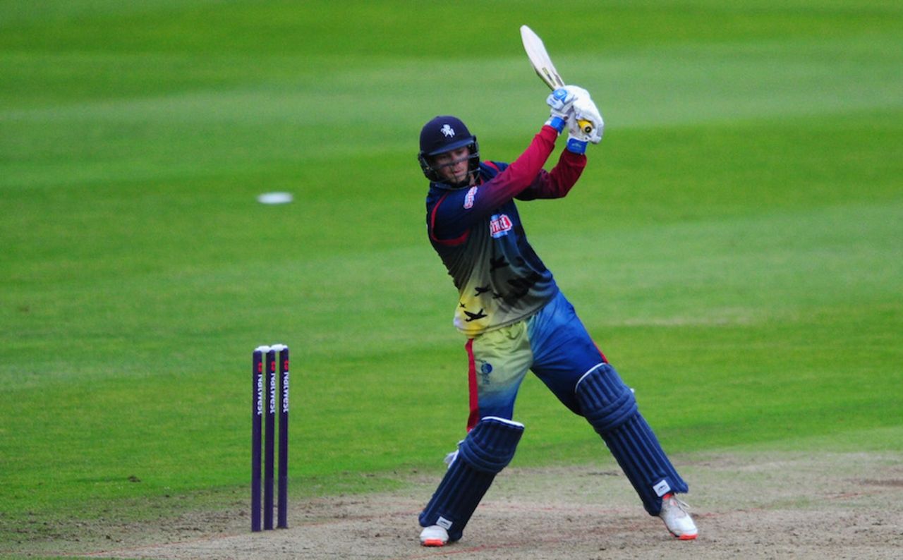 Sam Northeast was the mainstay of Kent's innings with 75, Somerset v Kent, NatWest T20 Blast, South Group, Taunton, July 7, 2016