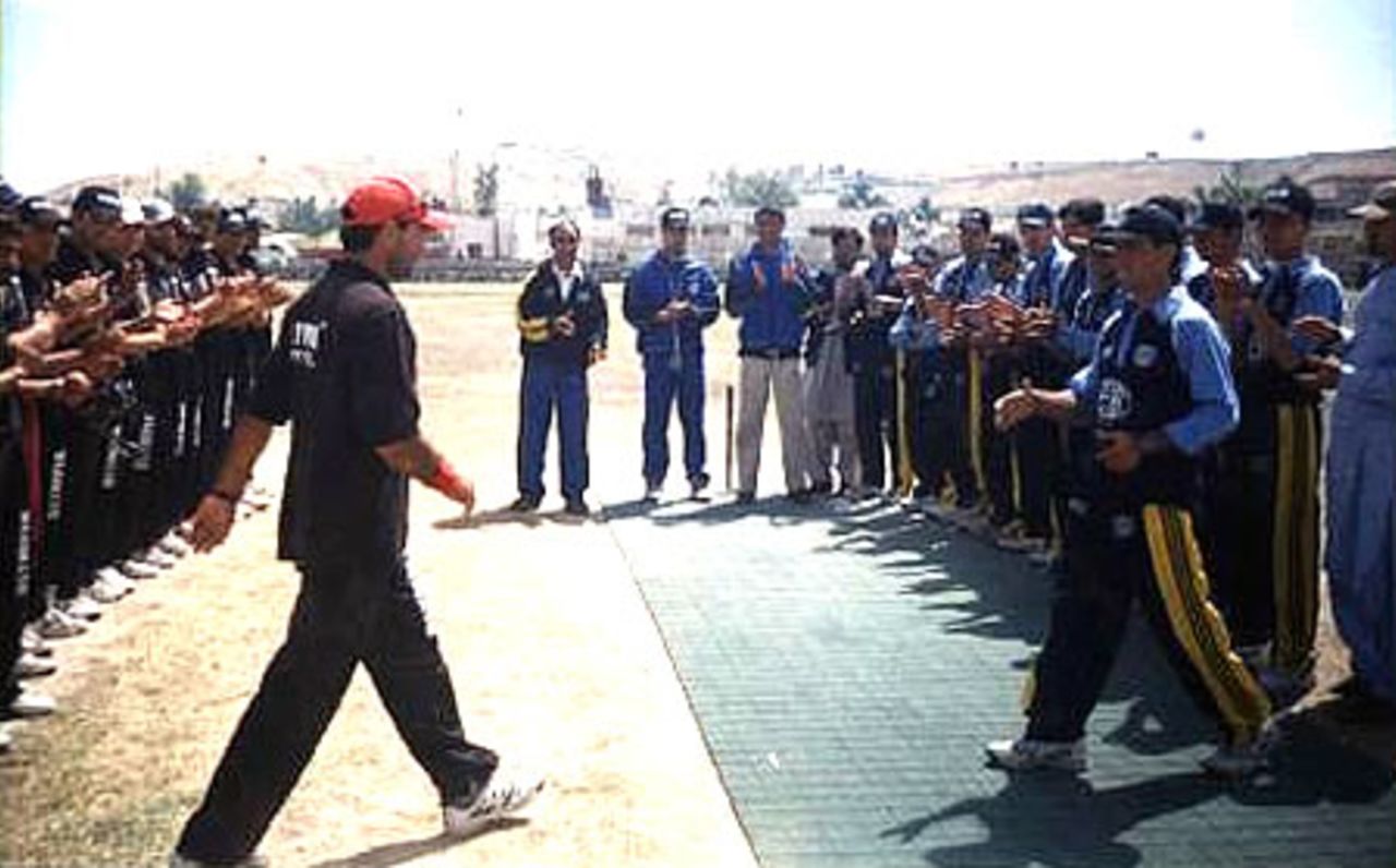 The first Olympia Lube Oil Tournament was held in Kabul, 5 - 20 May 2003. Khost team won the final defeating Pir Baba Cricket Academy (PBCA) team by 25 runs. Scores: Khost 185-9 and PBCA 160. MoM: Nowroz Khan (75no, 4w).