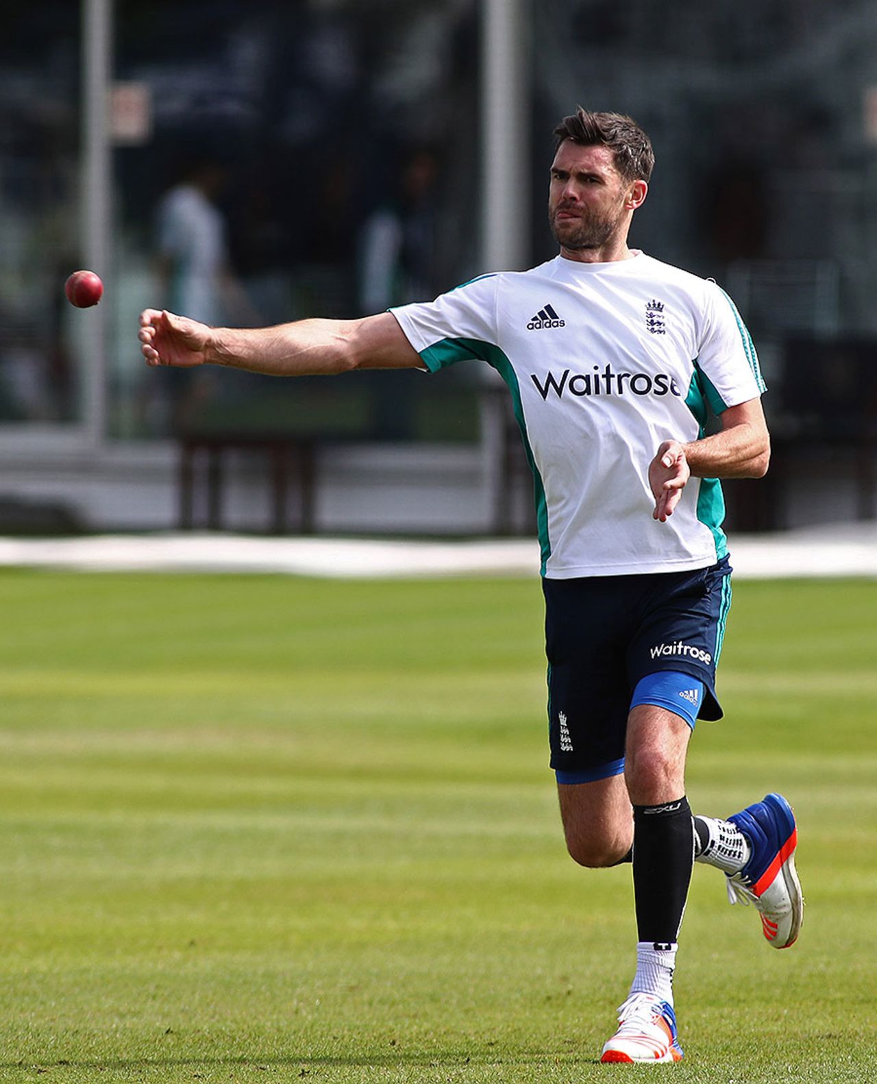 James Anderson took part in England's practice but will not play in the first Test, England v Pakistan, 1st Investec Test, Lord's, July 13, 2016