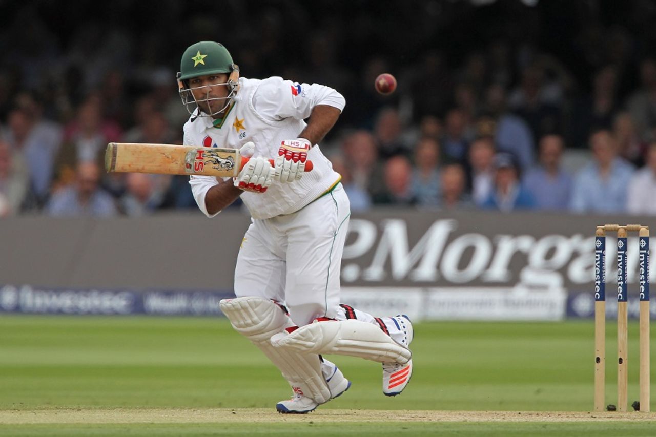 Sarfraz Ahmed made a brisk 25, England v Pakistan, 1st Investec Test, Lord's, 2nd day, July 15, 2016