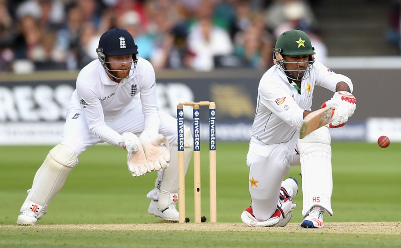 Sarfraz Ahmed's innings kept the pressure on England,  England v Pakistan, 1st Investec Test, Lord's, 3rd day, July 16, 2016 