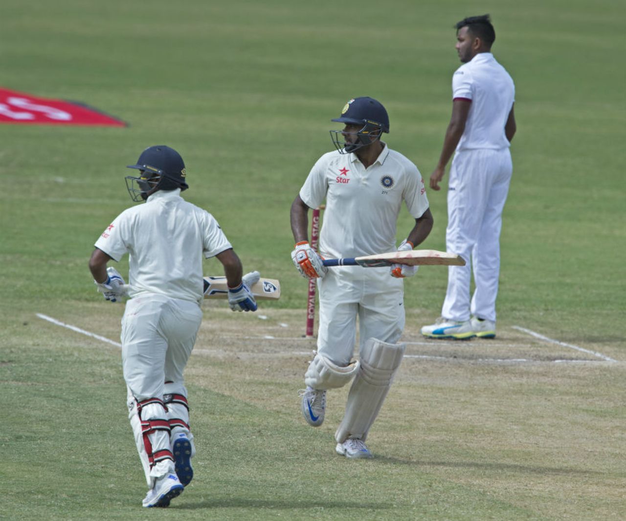 R Ashwin and Amit Mishra added 51, West Indies v India, 1st Test, Antigua, 2nd day, July 22, 2016