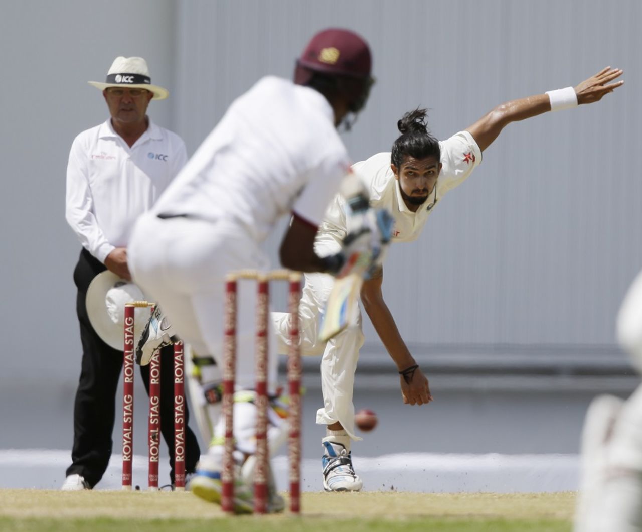 Ishant Sharma got rid of Kriagg Brathwaite, West Indies v India, 1st Test, Antigua, 3rd day, July 23, 2016