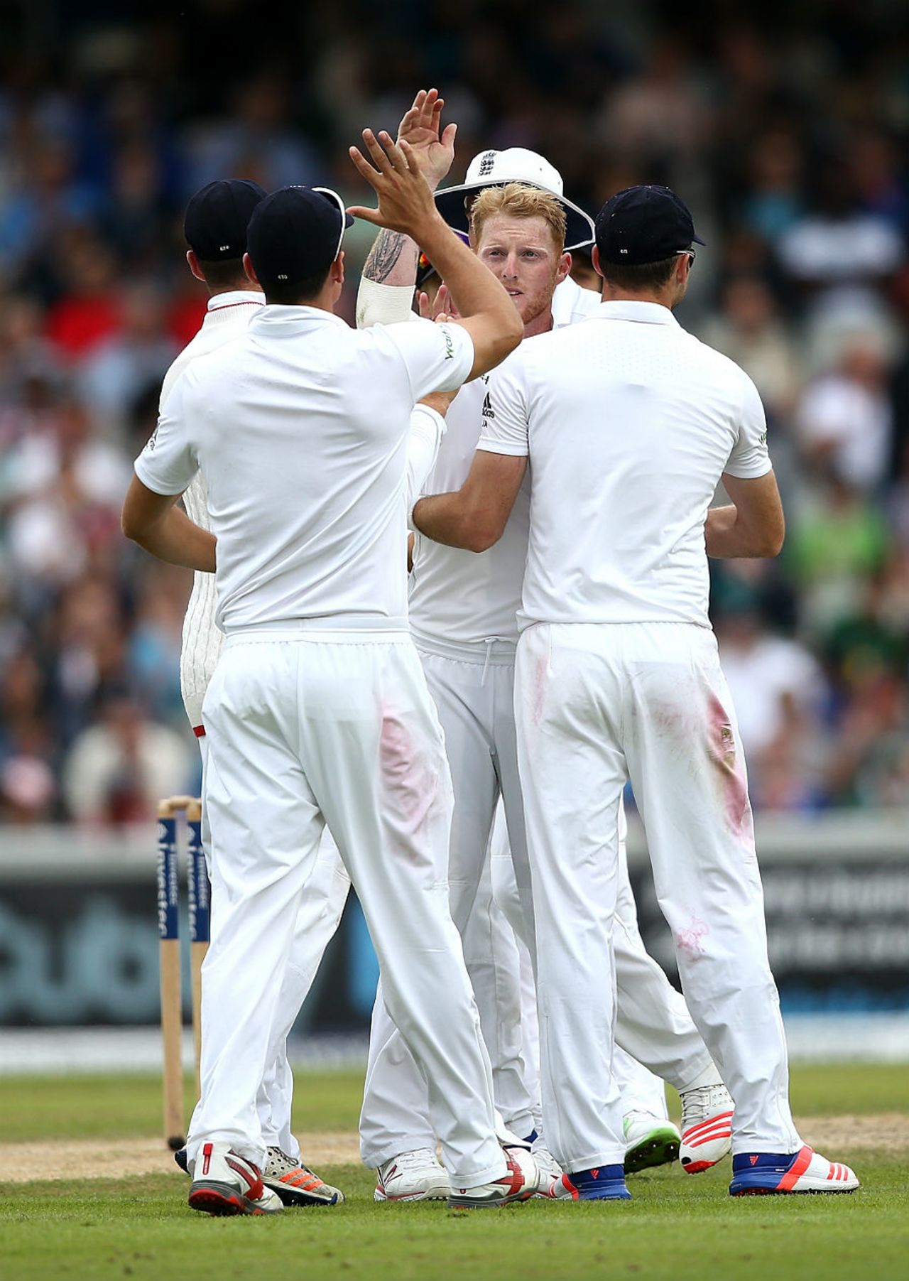 Ben Stokes removed Sarfraz Ahmed for 26, England v Pakistan, 2nd Investec Test, Old Trafford, 3rd day, July 24, 2016