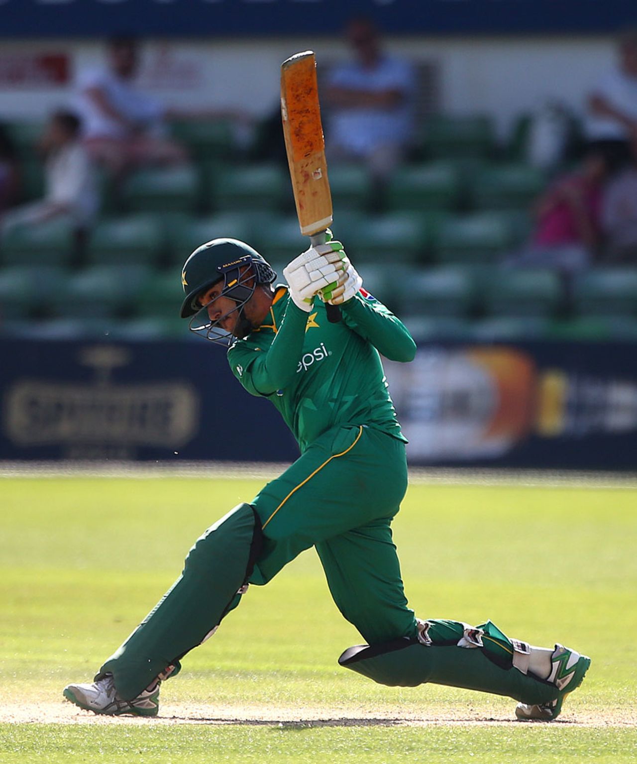 Jaahid Ali struck 103 in Pakistan A's chase, England Lions v Pakistan A, Tri-series, Canterbury, July 24, 2016