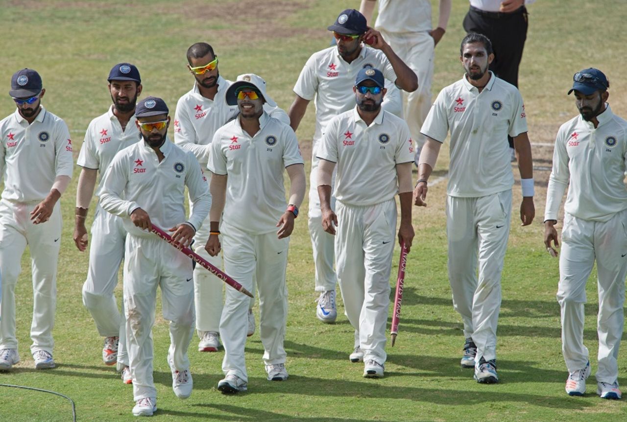 India secured their biggest Test win outside Asia, West Indies v India, 1st Test, Antigua, 4th day, July 24, 2016
