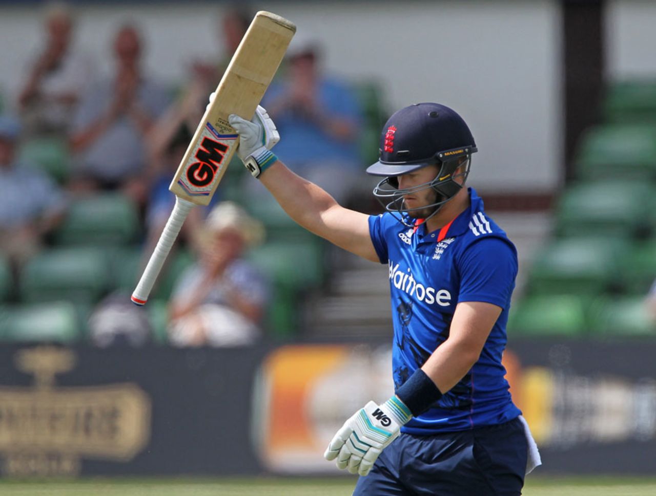 Ben Duckett became the first Lions player to record a List A double-ton, England Lions v Sri Lanka A, Tri-series, Canterbury, July 25, 2016