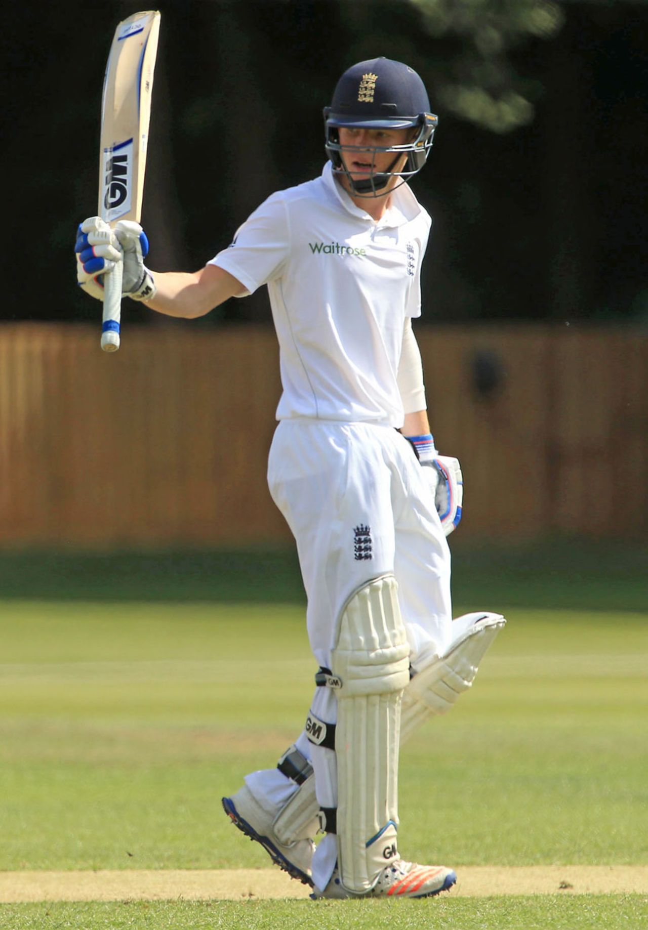 Ollie Pope made 78, England U-19s v Sri Lanka U-19s, 1st Youth Test, Cambridge, 2nd day, July 27, 2016