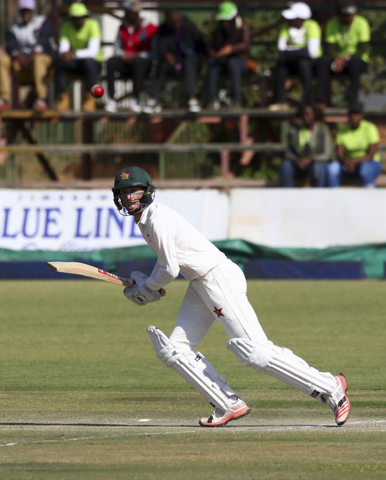 Sean Williams takes off for a run, Zimbabwe v New Zealand, 1st Test, Bulawayo, 4th day, July 31, 2016