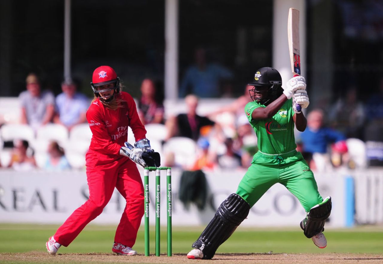 Stafanie Taylor put in a strong all-round showing, Western Storm v Lancashire Thunder, Women's Super League, Taunton, July 31, 2016