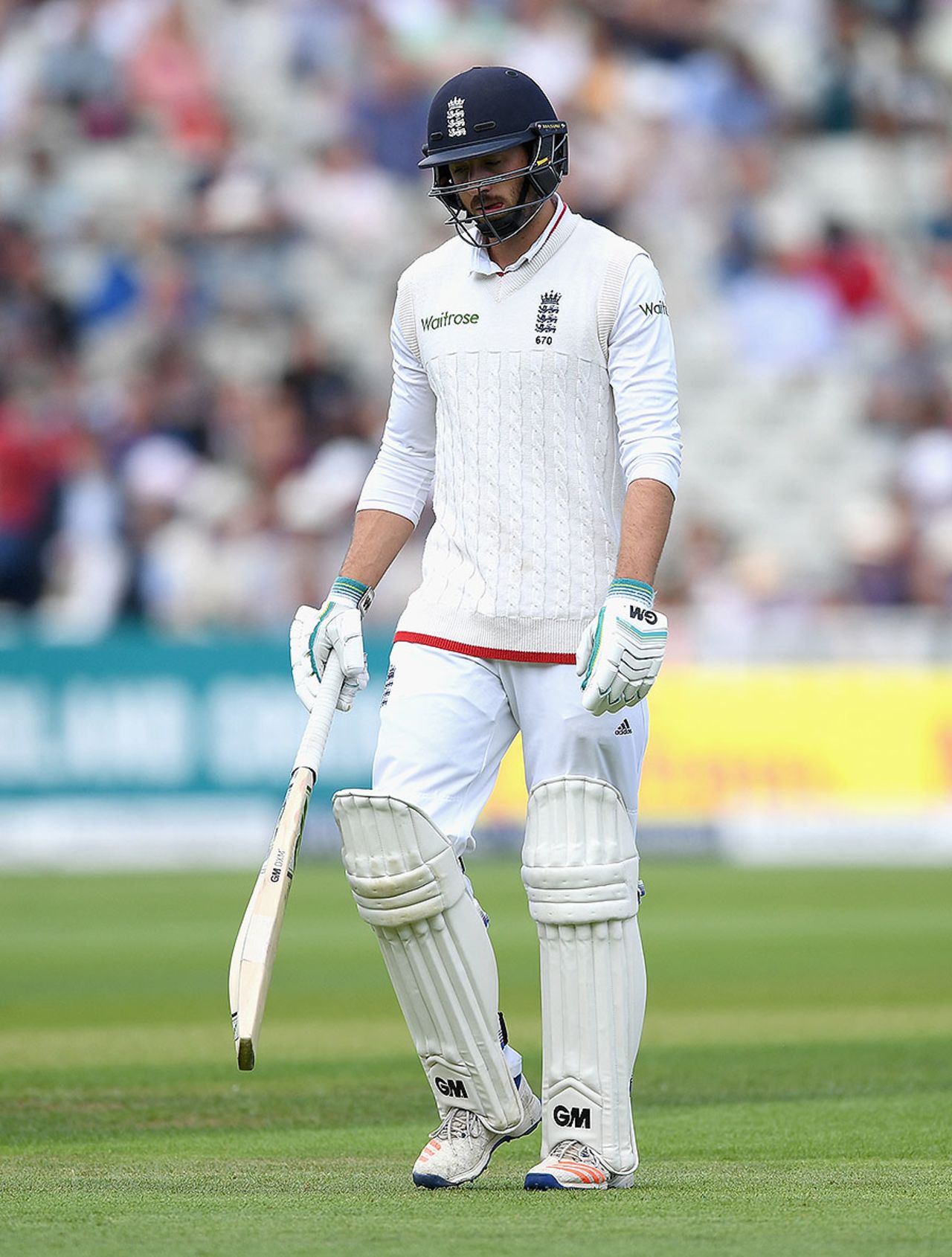 James Vince was caught in the slips for 39, England v Pakistan, 3rd Test, Edgbaston, 1st day, August 3, 2016