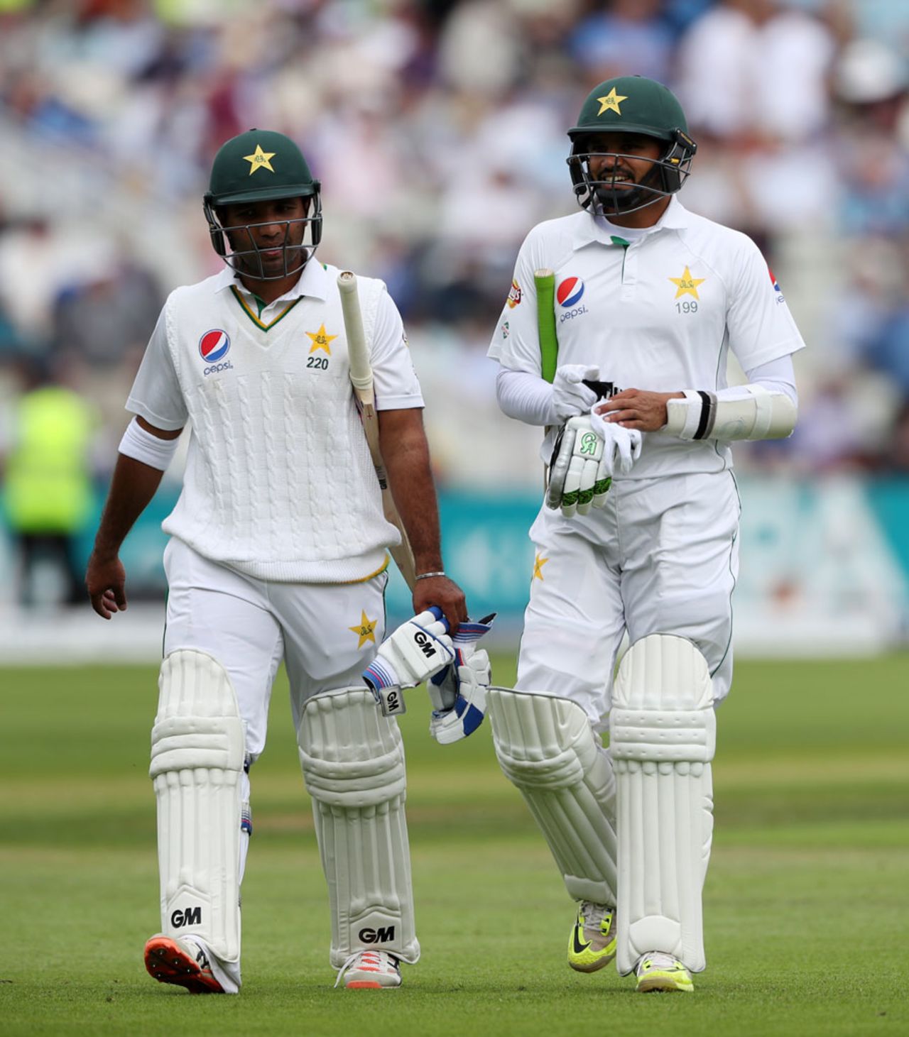 Sami Aslam and Azhar Ali batted through to lunch unscathed, England v Pakistan, 3rd Investec Test, Edgbaston, 2nd day, August 4, 2016