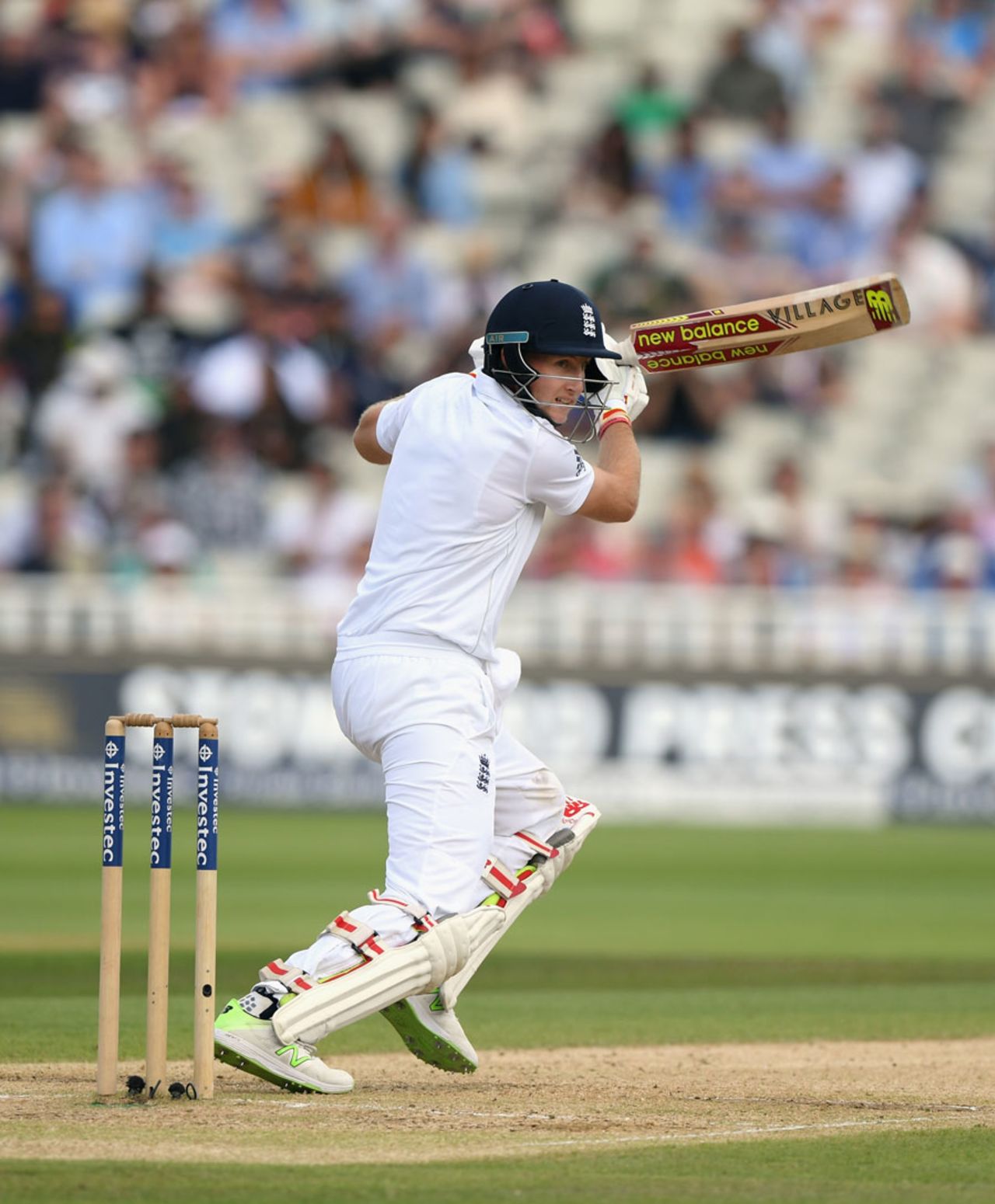 Joe Root plays through point, England v Pakistan, 3rd Investec Test, Edgbaston, 4th day, August 6, 2016