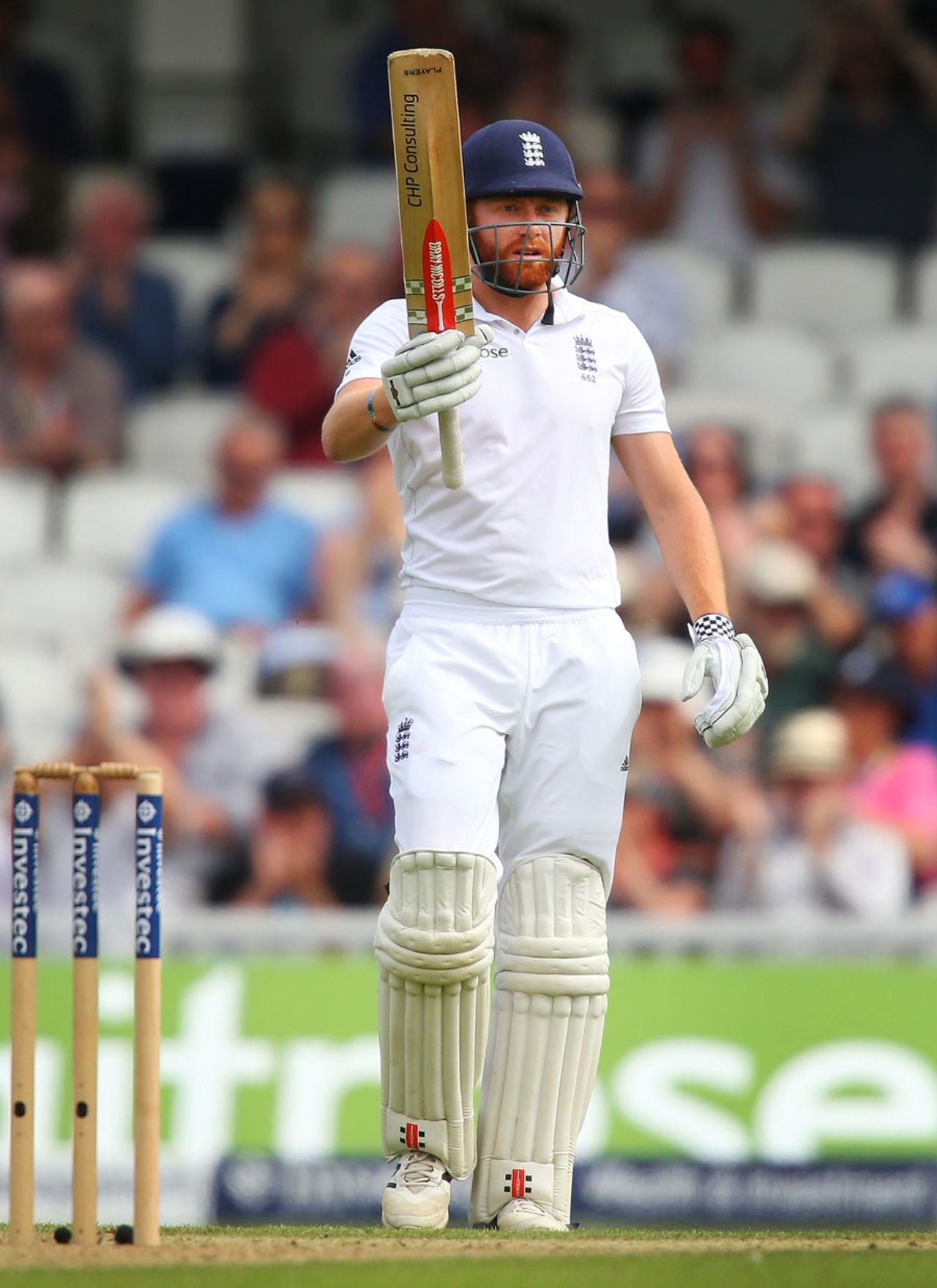 Jonny Bairstow hit a vigorous half-century, England v Pakistan, 4th Test, The Oval, 1st day, August 11, 2016