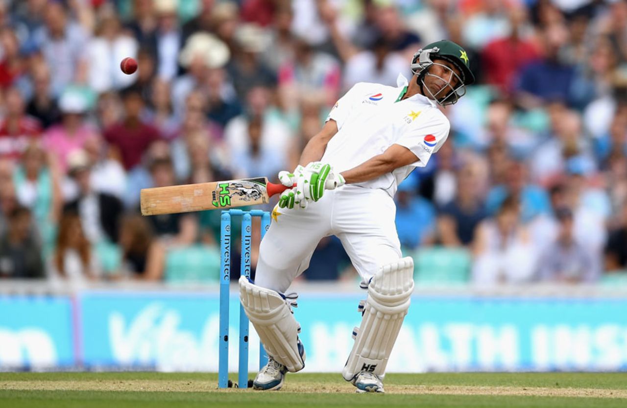 Younis Khan was not going to give his wicket away, England v Pakistan, 4th Test, The Oval, 3rd day, August 13, 2016