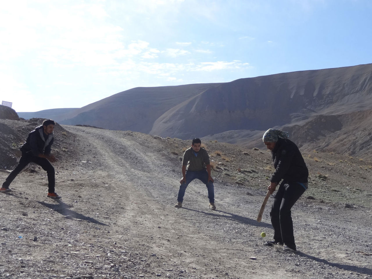 <b>Arvind Sundar:</b> Uneven bounce is always a challenge in Pang on the Manali-Leh highway, Ladakh, India